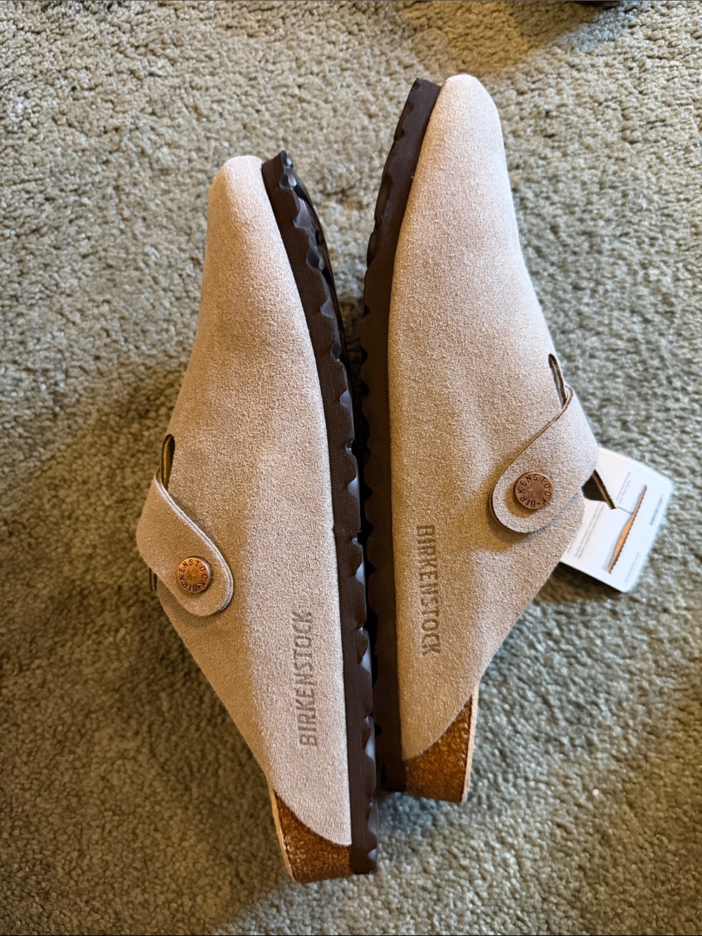 Birkenstock Boston Soft Footbed Taupe - Picture 5 of 5